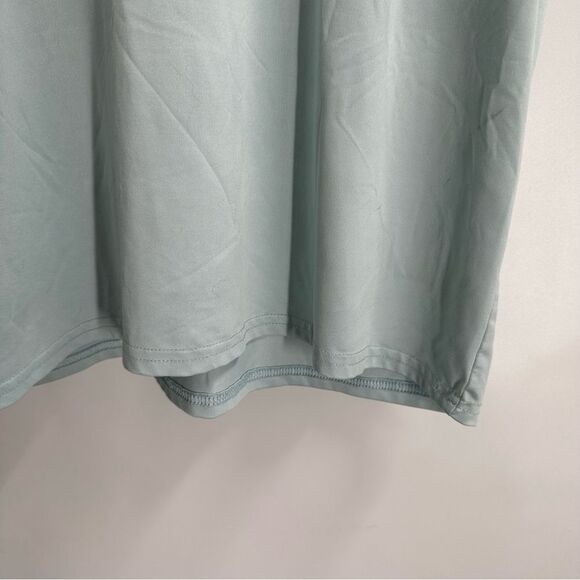 Afica Men's Size Small Short Sleeve Aqua Nylon Fish Tee - Picture 7 of 7